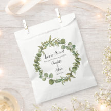 Love Is Sweet Groene Bloemenslinger Bruiloft