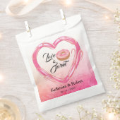 Love is Sweet Heart | Weddenschap Bedankzakje (Geknipt)