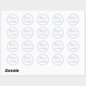 Love is Sweet Labels (Blue / Silver) (Vel)