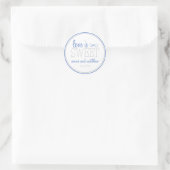 Love is Sweet Labels (Blue / Silver) (Tas)