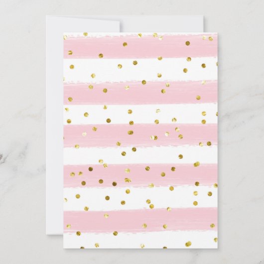 Love is Sweet Macaroon Bridal Shower Invitation Kaart (Achterkant)