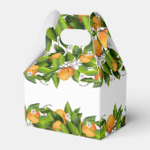 Love is Sweet Oranje Citrus Fruit | Weddenschap Bedankdoosjes (Achterkant)