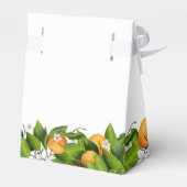 Love is Sweet Oranje Citrus Fruit | Weddenschap Bedankdoosjes (Achterkant)