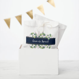 Love is Sweet Pampas Grass Wedding Treat Favor Bag Bedankzakje