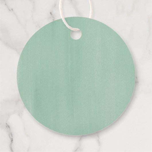 Love is Sweet Peach Waterverf Floral Wedding Bedankjes Labels (Achterkant)