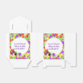 Love is Sweet Snoep Favor Box Bedankdoosjes (Uitgevouwen)