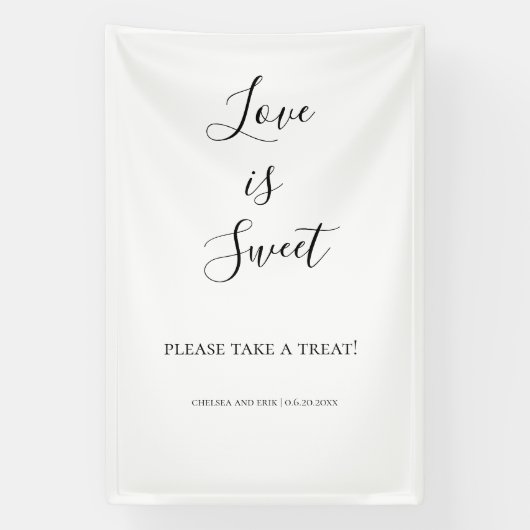 Love is Sweet Spandoek (Verticaal)