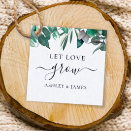 Love is Sweet Tag, Handmade Gift Tag, Wedding Bedankjes Labels