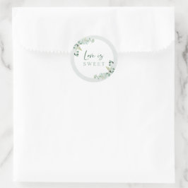 Love is Sweet Vrijgezellenfeest Favor Sticker Labe