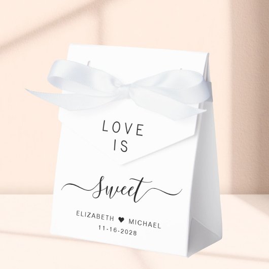 Love is Sweet Wedding Bedankdoosjes