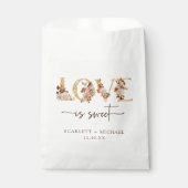 Love is Sweet Wedding Bedankzakje (Voorkant)