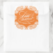 Love is Sweet Wedding Favor Stickers (Tas)