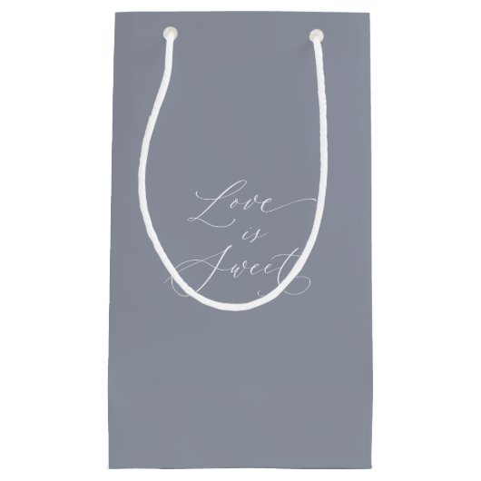 Love is Sweet Wedding Klein Cadeauzakje (Voorkant)