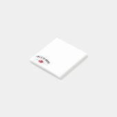 Love Is the Answer Minimal Post-it® Notes (Schuin)