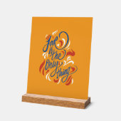 Love is the only thing acryl bord (Hoek)