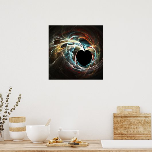 Love is unconditional - Poster (Keuken)