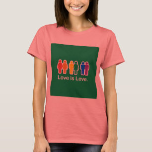 LOVE IS VERLIES GROTER T-SHIRT