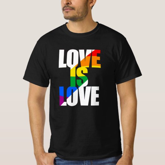 LOVE IS VERLIES T-SHIRT (Voorkant)