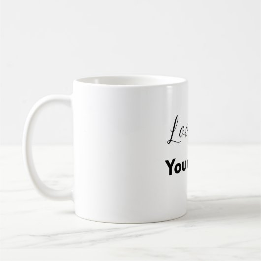 Love is...You and Me Mug – One Heart, Two Souls Koffiemok (Links)