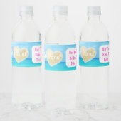 Love Island-thema "Koop de bruid een Drink" Waterfles Etiket (Flessen)