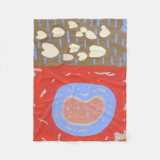 Love Isle Fleece Blanket Deken (Voorkant)