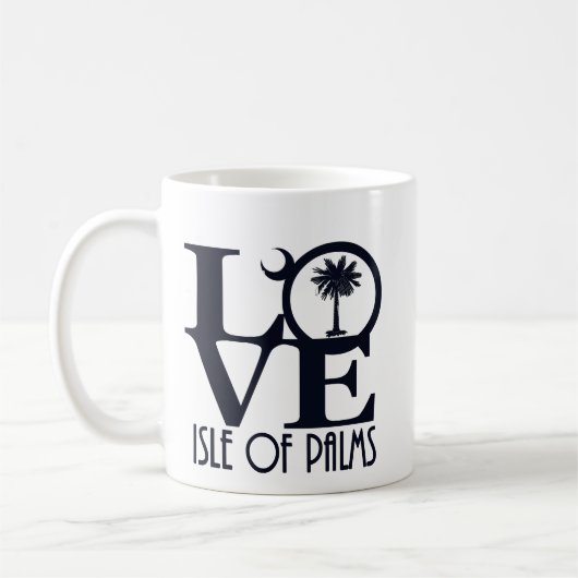 LOVE Isle of Palms 11oz Koffiemok (Links)