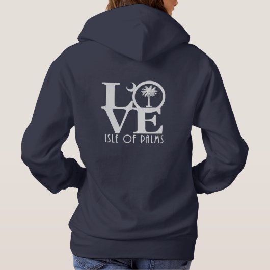 LOVE Isle of Palms Hoodie (Achterkant)