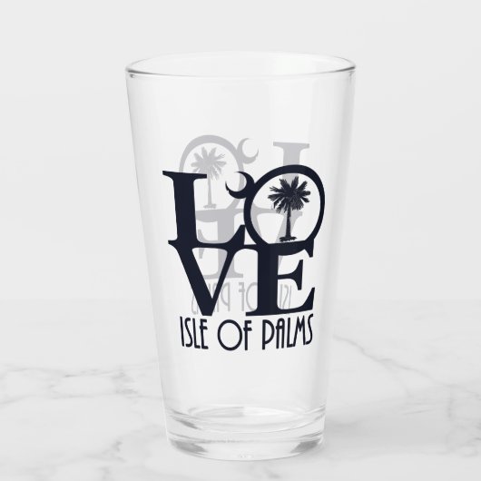 LOVE Isle of Palms SC Glas (Achterkant)