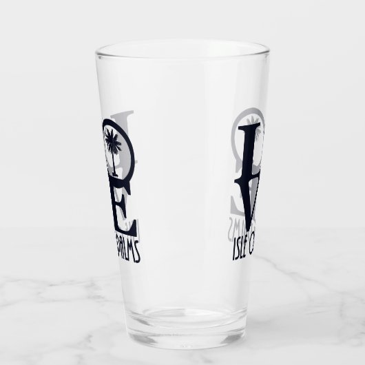 LOVE Isle of Palms SC Glas (Links)