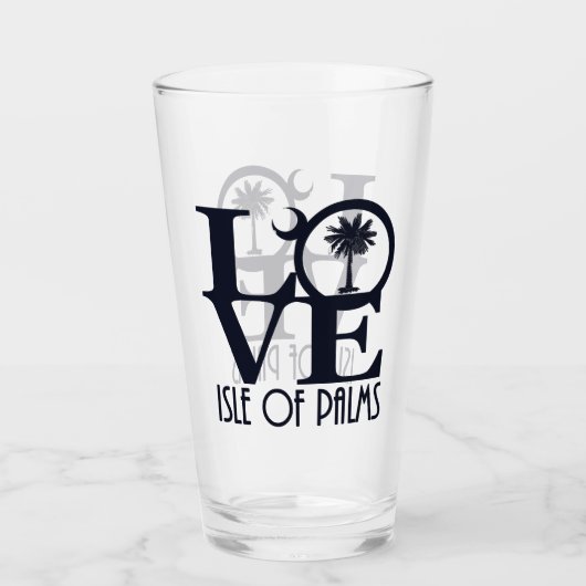 LOVE Isle of Palms SC Glas (Voorkant)