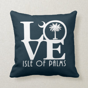 LOVE Isle of Palms South Carolina Kussen