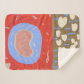 Love Isle Sherpa Blanket Deken (Voorkant (horizontaal))