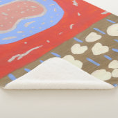 Love Isle Sherpa Blanket Sherpa Deken (3/4)