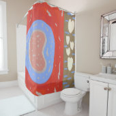 Love Isle Shower Curtain Douchegordijn (In situ)