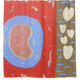 Love Isle Shower Curtain Douchegordijn