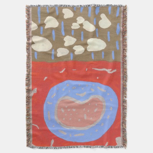 Love Isle Throw Blanket Deken (Voorkant Verticaal)