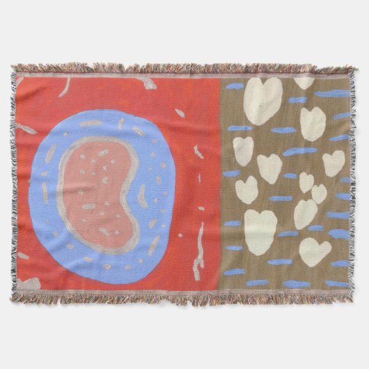 Love Isle Throw Blanket Deken (Voorkant)
