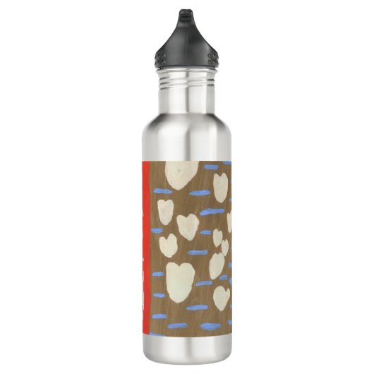 Love Isle Water Bottle Waterfles (Rechts)