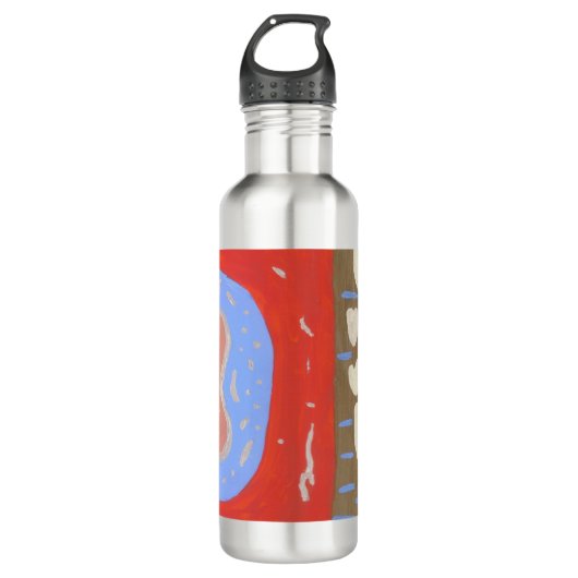 Love Isle Water Bottle Waterfles (Voorkant)
