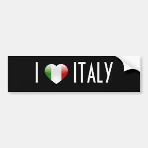Love Italië Bumpersticker