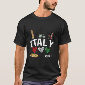Love Italy And Everything Italian Culture T-shirt