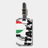 LOVE ITALY BAGAGELABEL (Voorkant verticaal)