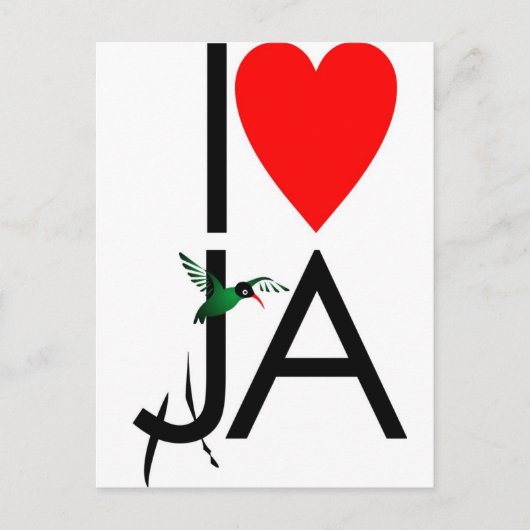 Love JA Briefkaart (Voorkant)