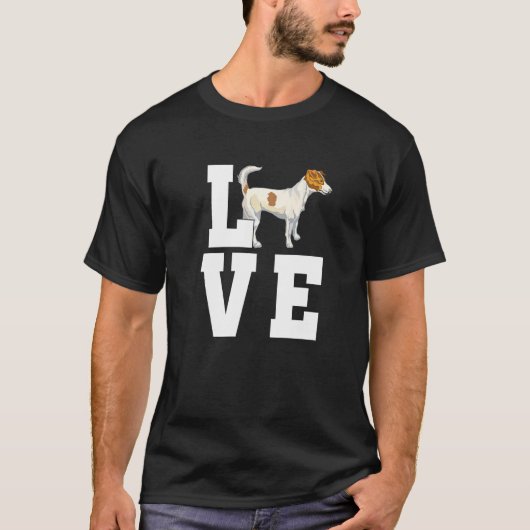 Love Jack Russel Terrier Owner Hondenras Dogs Owne T-shirt (Voorkant)