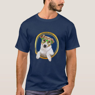 Love Jack Russell Terrier ワンポイントオリジナルメンズ♡ T-shirt