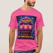 Love Jackpot Slot Machine Mannen Tshirt (Voorkant)