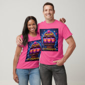 Love Jackpot Slot Machine Mannen Tshirt (Unisex)