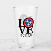 LOVE Jackson Tennessee Glas (Voorkant)