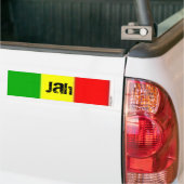 LOVE, Jah Bumpersticker (Op Truck)