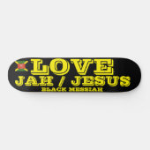 LOVE JAH/JESUS Skateboard (Horizontaal)